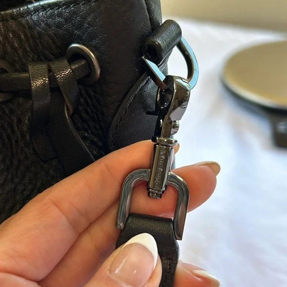 Mackage Loryn Pebbled Leather Handbag - Picture 4 of 9